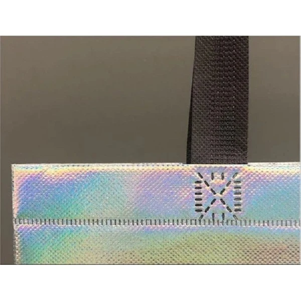 Ultrasonic Sealing Laser Film Laminated Non Woven Bags factory